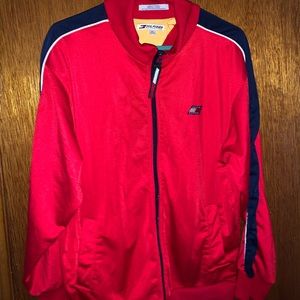 vintage tommy hilfiger Athletics track jacket XL